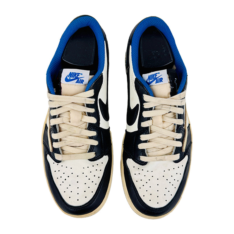 Nike Men's Air Jorden 1 Low Travis Scott x Fragment Shoes (Size 41) - DM7866-140