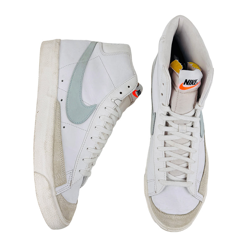 Nike Men's Blazer Mid 77 White Sneaker Shoes (Size 45.5) - BQ6806-109