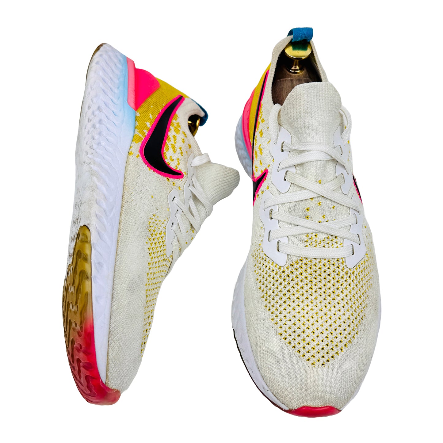 Nike Men's Epic React Flyknit 2 Shoes (Size 44.5) - CI7583-100