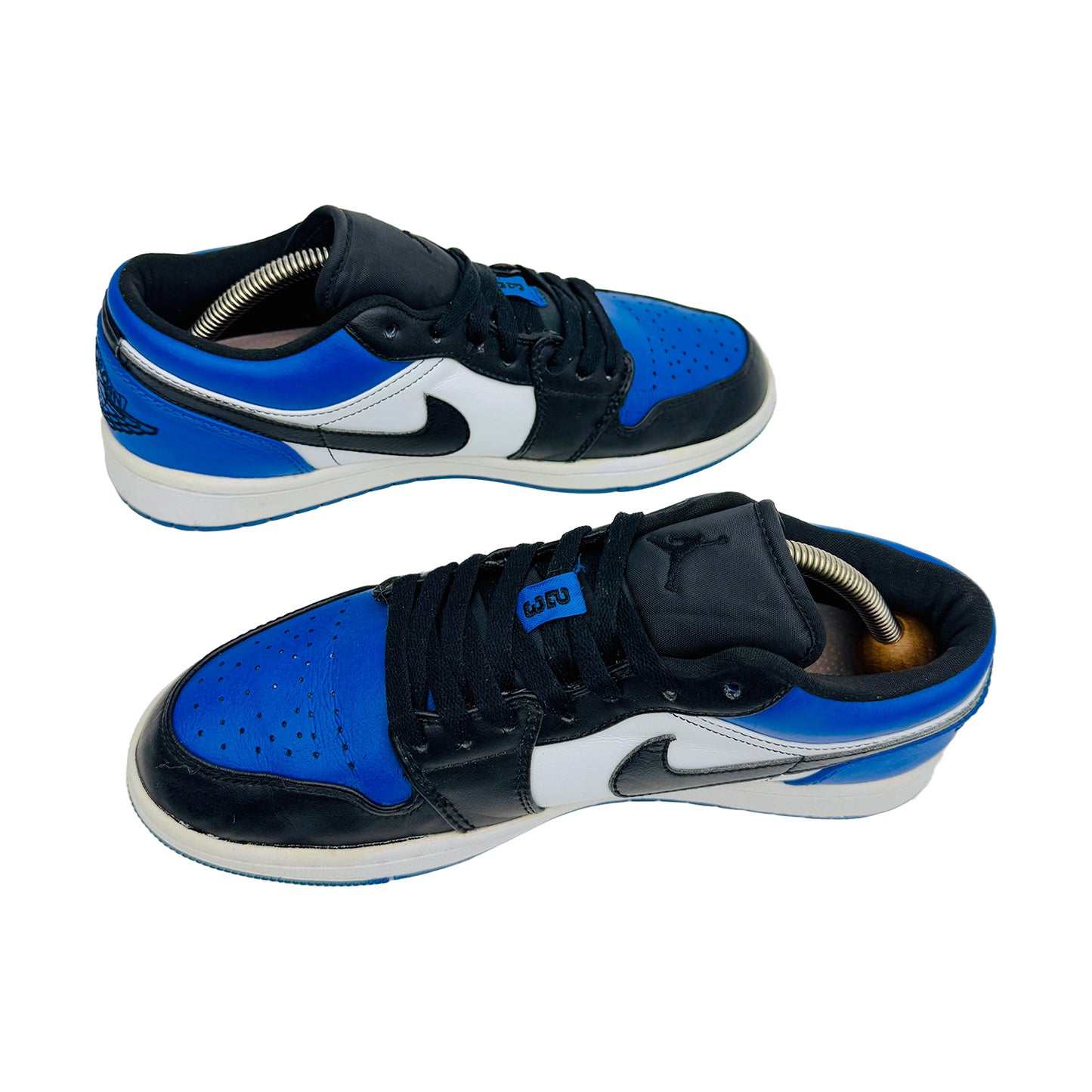 Nike Men's Jordan 1 Low Royal Toe Shoes (Size 40.5) - CQ9446-400