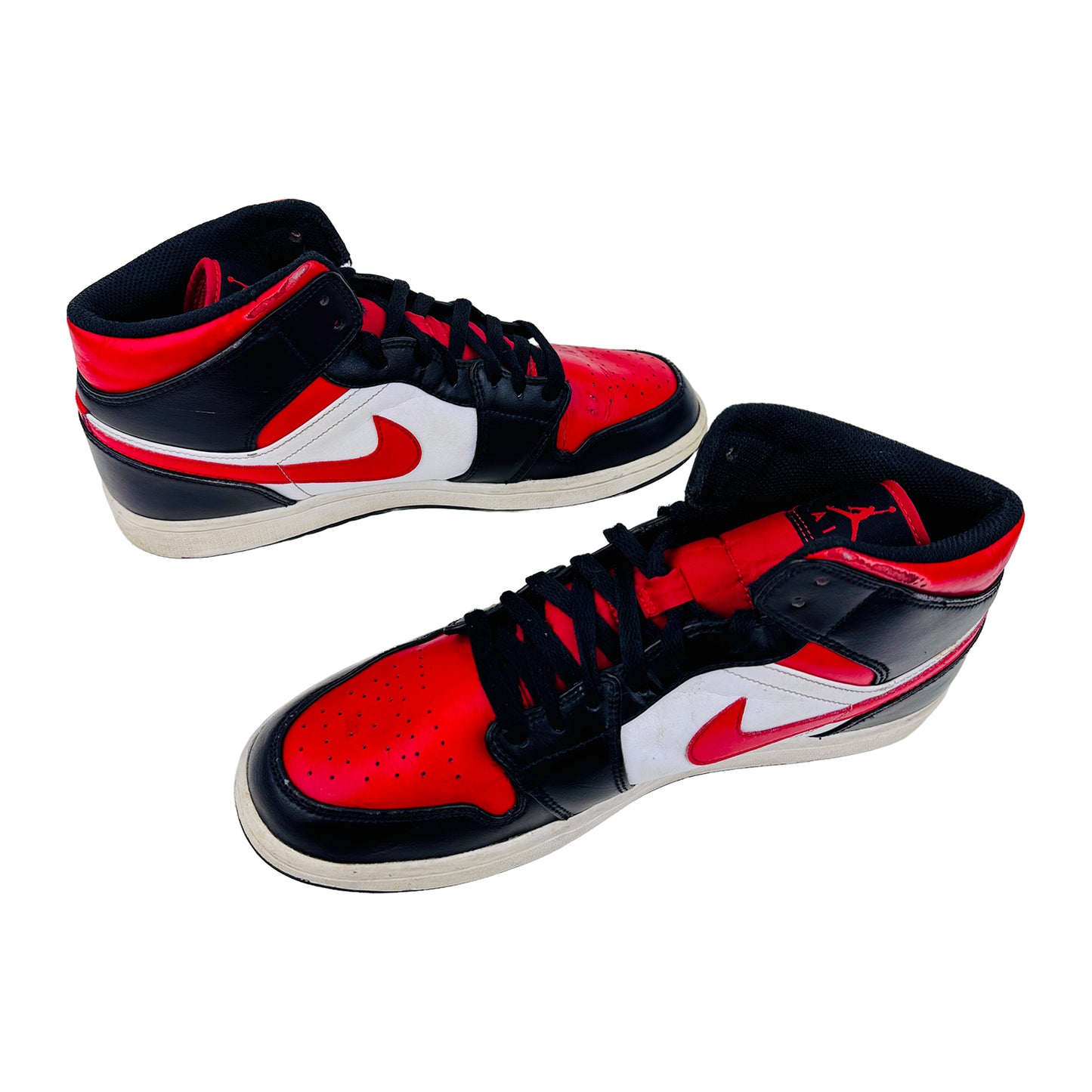 Nike Men's Jordan 1 Mid Sneaker Shoes (Size 45) - 554724-079