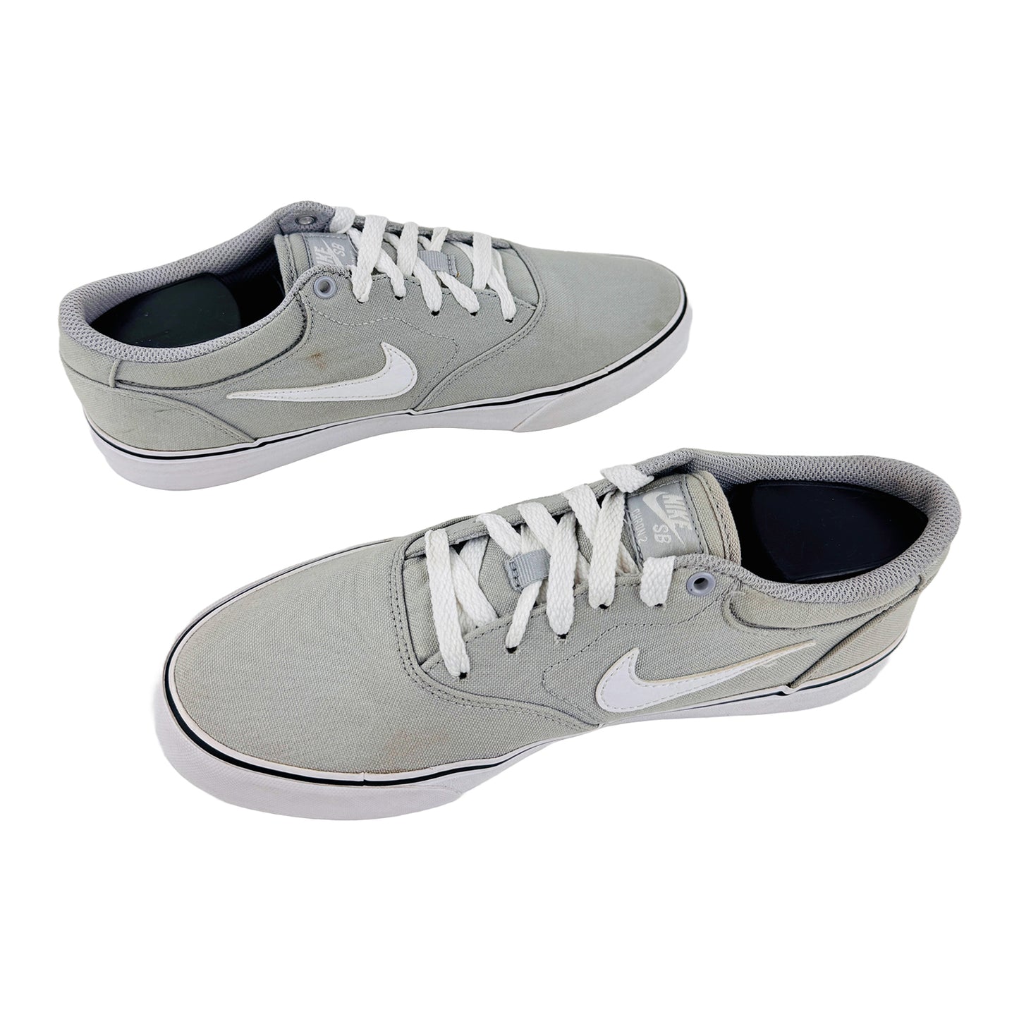 Nike SB Chron 2 Canvas Gray Shoes (Size 41) - DM3494-003