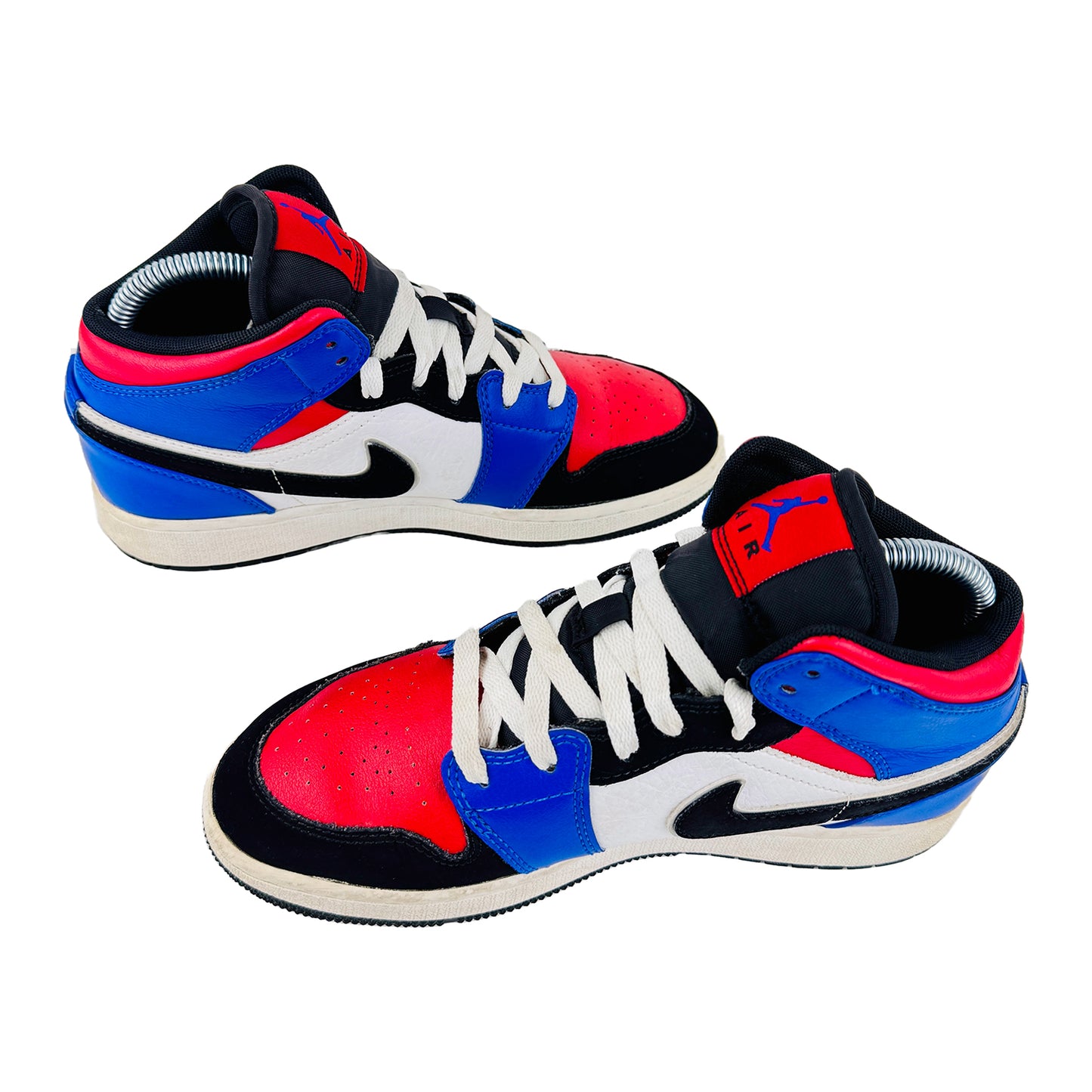 Nike Women's Air Jordan 1 Mid Sneaker Shoes (Size 37.5) - 554725-124