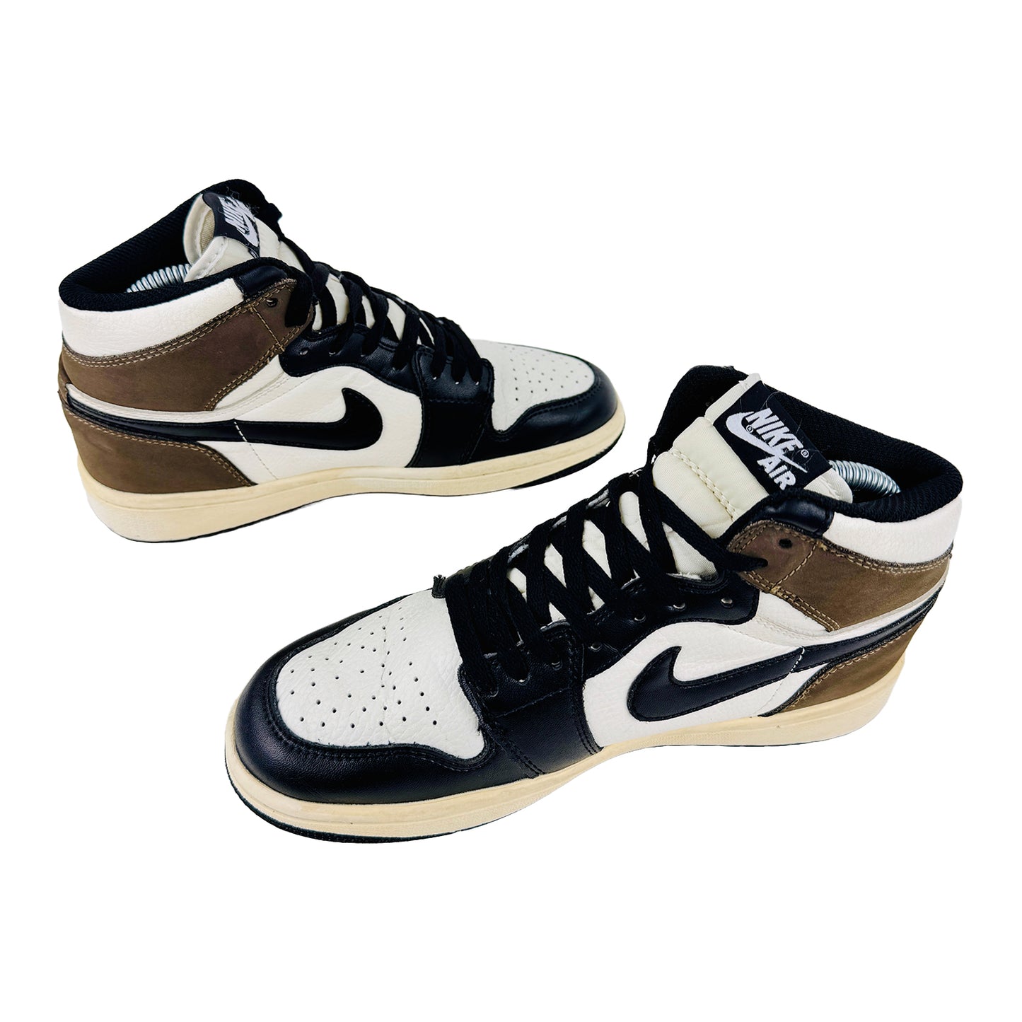 Nike Women's Air Jordan 1 Retro High Shoes (Size 38) - 555088-105