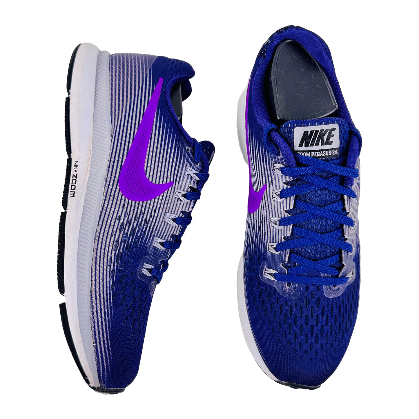 Nike Women's Air Zoom Pegasus 34 Running Shoes (Size 38) - 880560-500