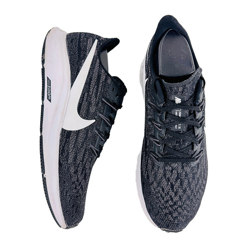 Nike Women's Air Zoom Pegasus 36 Black Shoes (Size 39/39.5) - AQ2210-004