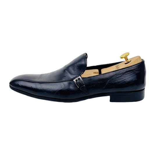 Prada Black Monk Strap Loafer Shoes (Size 43/43.5)