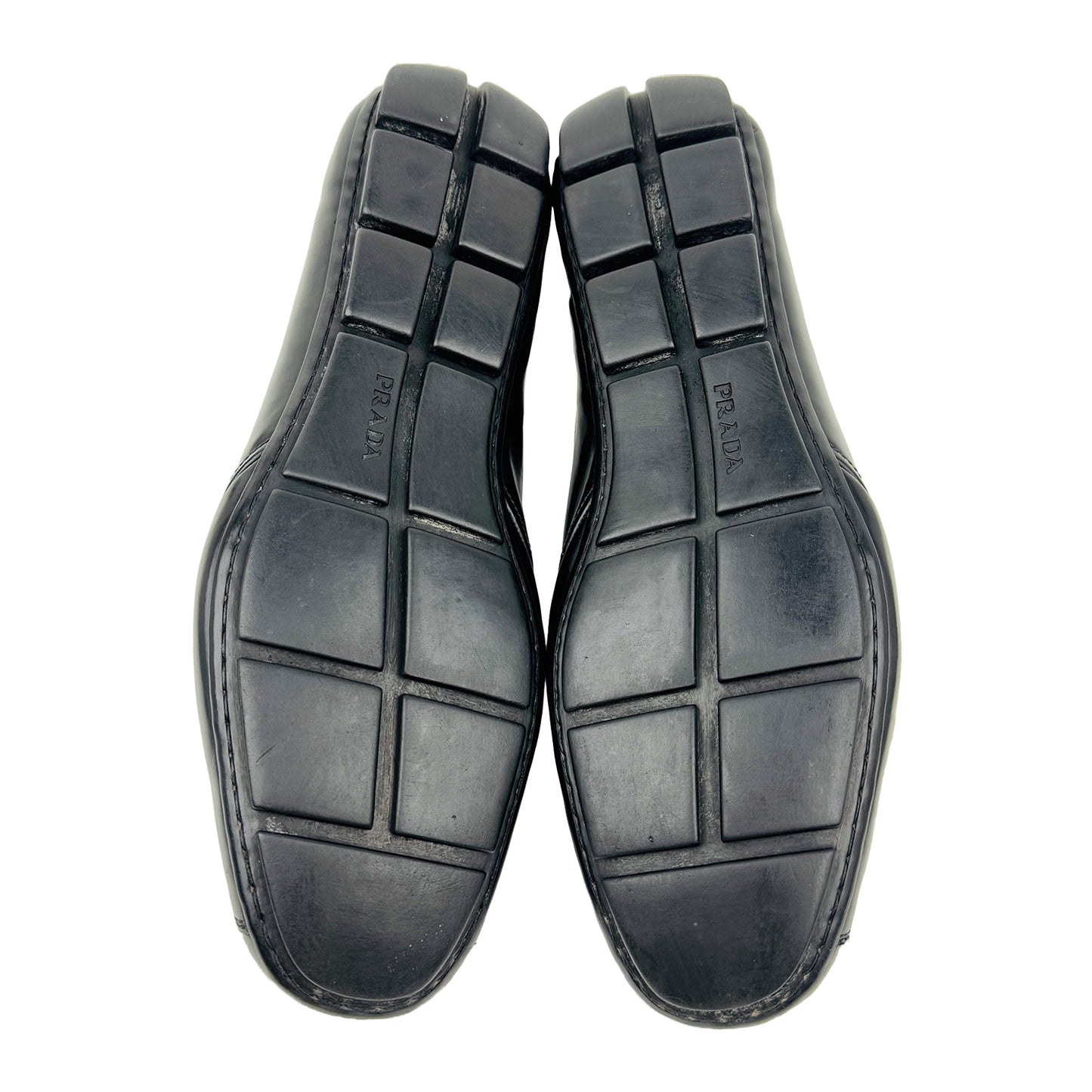Prada Lace Up Black Low Top Sneakers (Size 42.5/43) - 2ED012