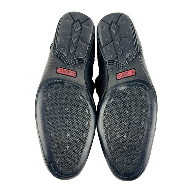 Prada Men's Vintage Black Sneaker Shoes (Size 42)