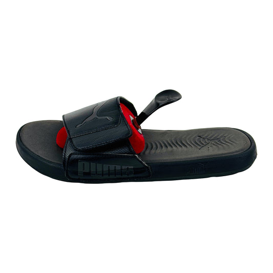 Puma Men's Surfcat Black Slides (Size 42) - VSK-0218