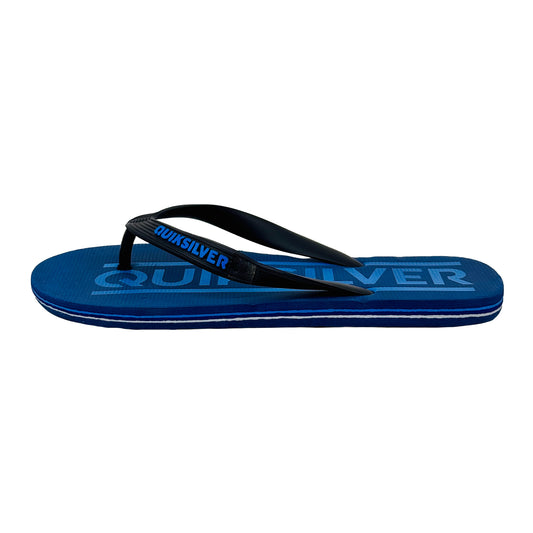 Quiksilver 2017 Java Wordmark Flip Flop Slides (Size 39/40)