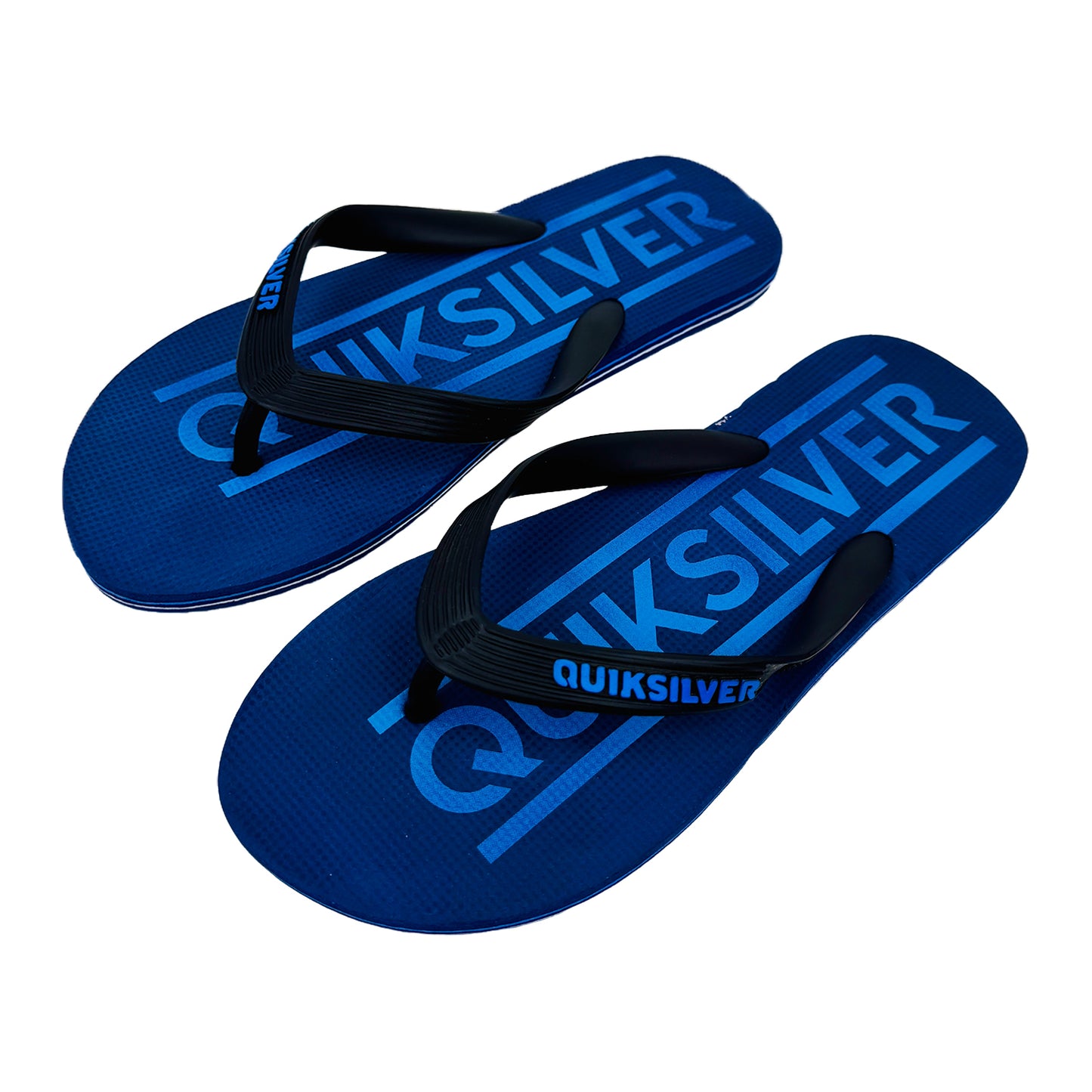 Quiksilver 2017 Java Wordmark Flip Flop Slides (Size 39/40)