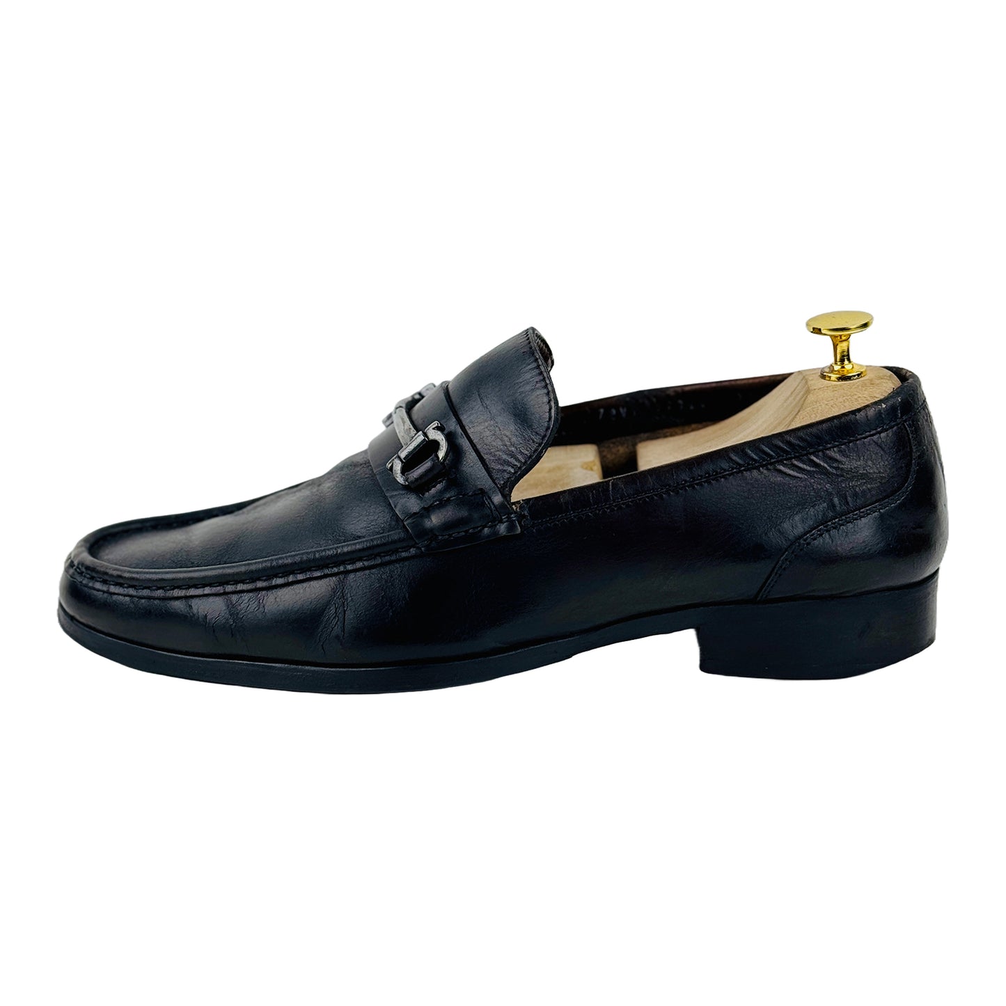 Salvatore Ferragamo Men's Leather Loafer Shoes (Size 42.5/43)