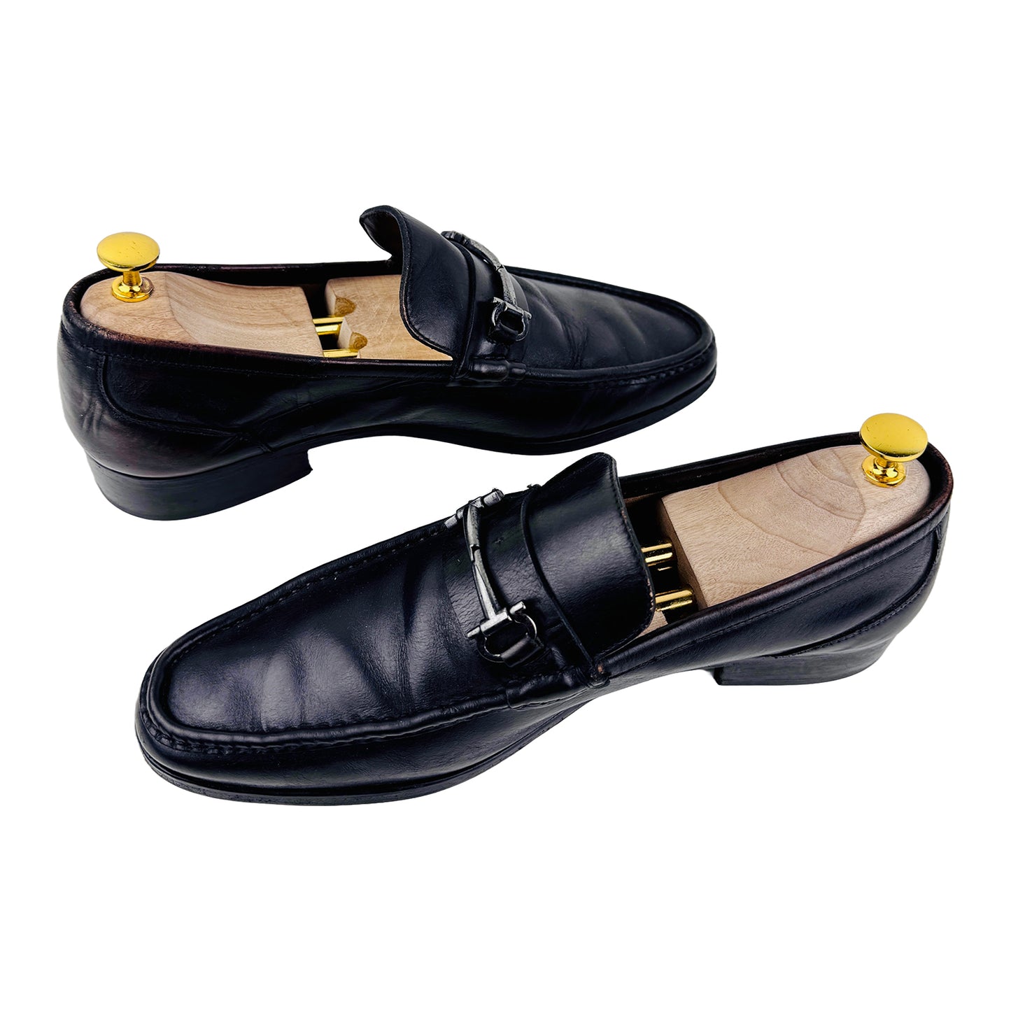 Salvatore Ferragamo Men's Leather Loafer Shoes (Size 42.5/43)