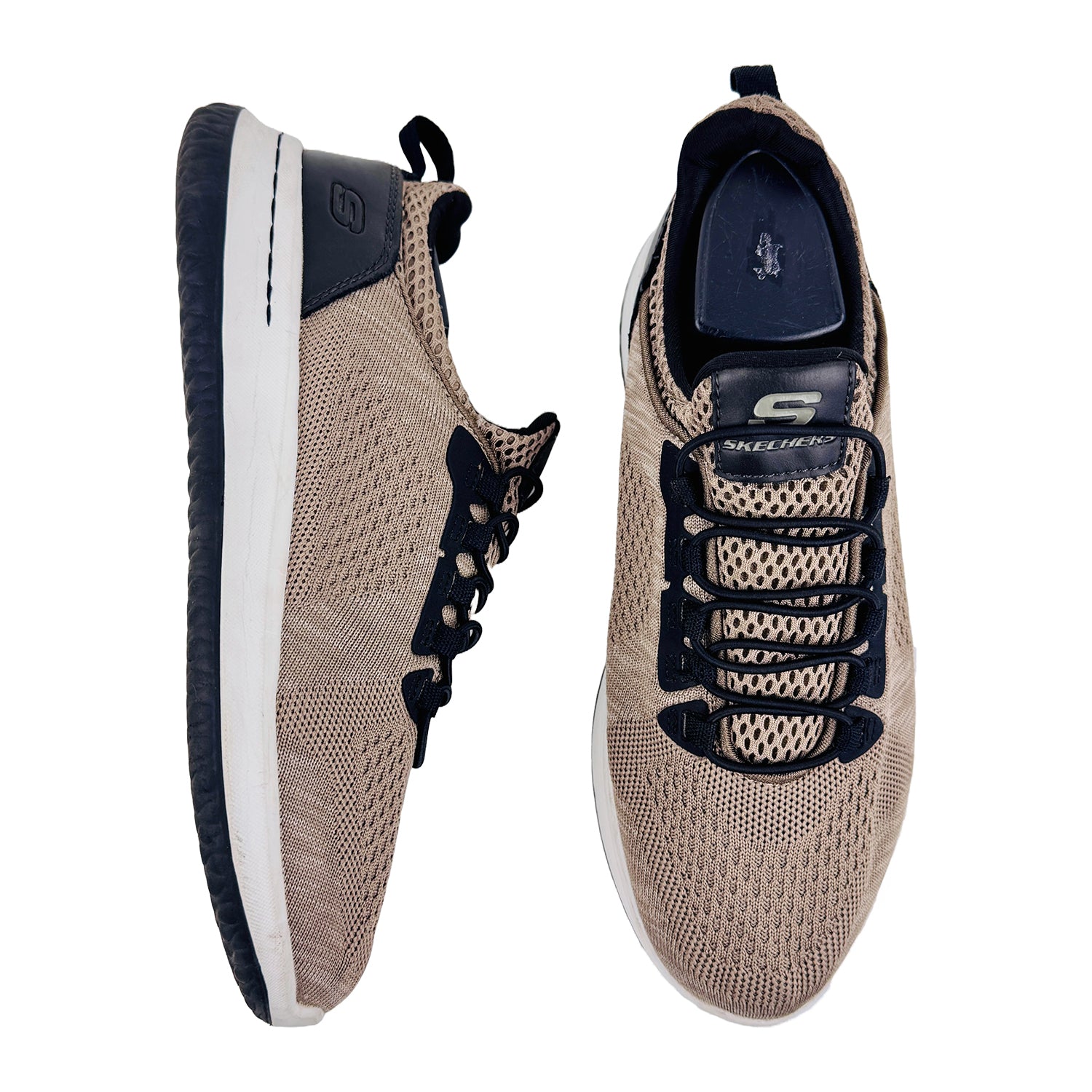 Skechers Delson Low Brown Shoes (Size 65509 TAN – Preloved