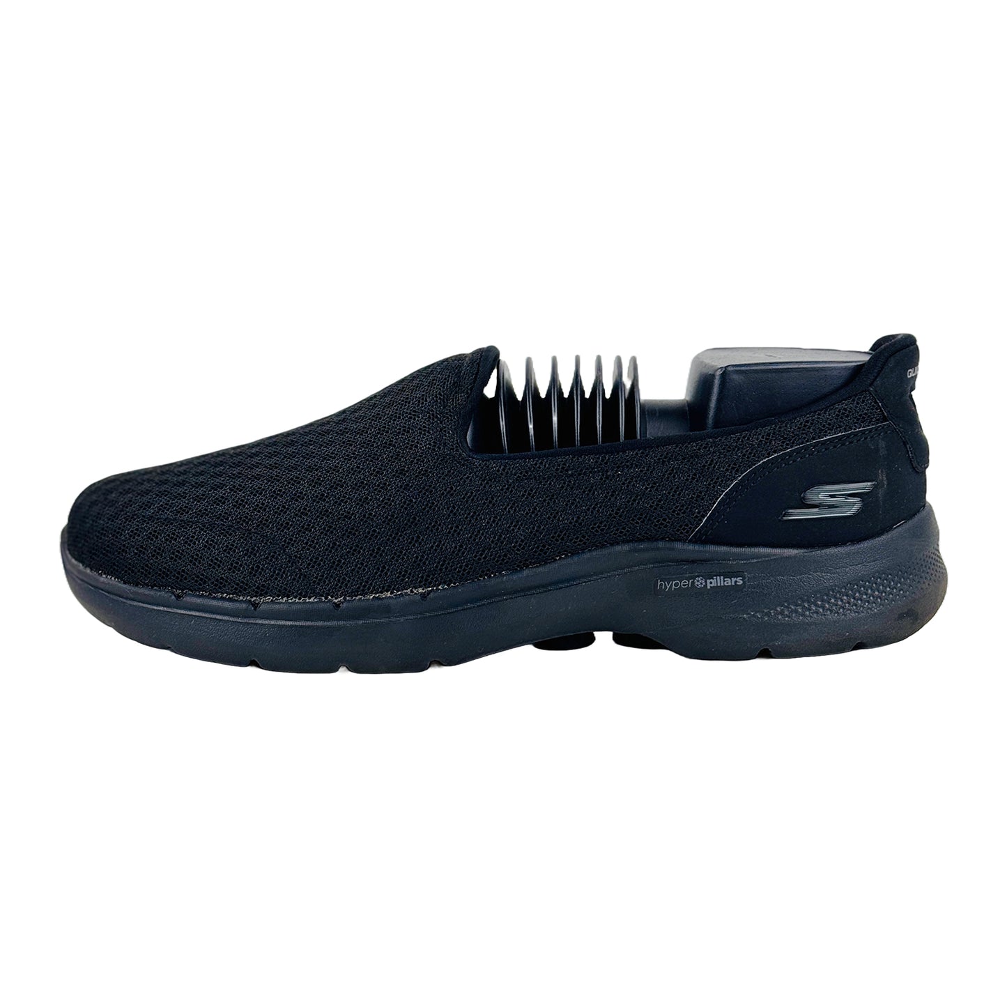 Skechers Go Walk 6 Big Splash Wide Fit Shoes (Size 38.5) - 124508W BBK