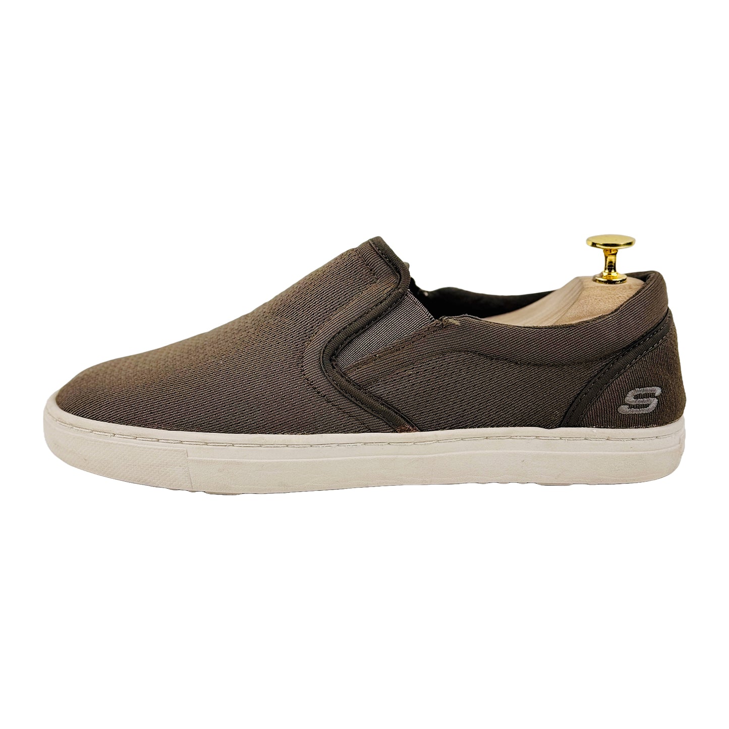 Skechers Men's Brown Slip On Shoes (Size 42.5) - 65070 COC