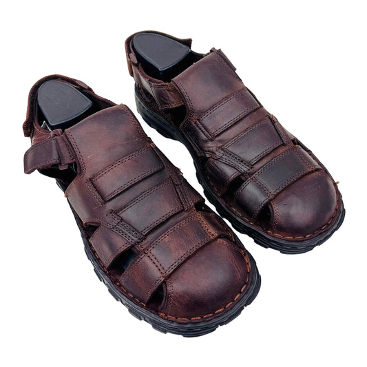 Skechers Men's Fisherman Brown Sandal (Size 43) - 60848 BRN