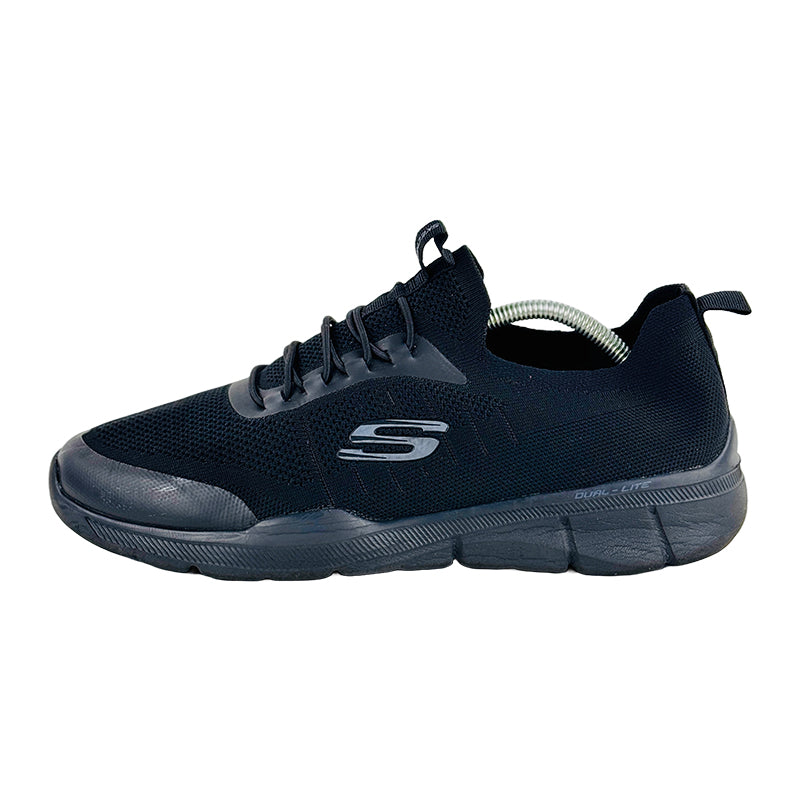 Skechers Men's Memory Foam Mesh Knit Bungee Shoes (Size 45/45.5) - 56256 BBK