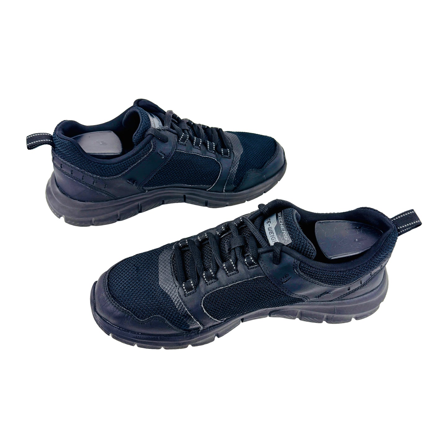 Skechers Men's Track-Knockhill Black Shoes (Size 42) - 232001 BBK