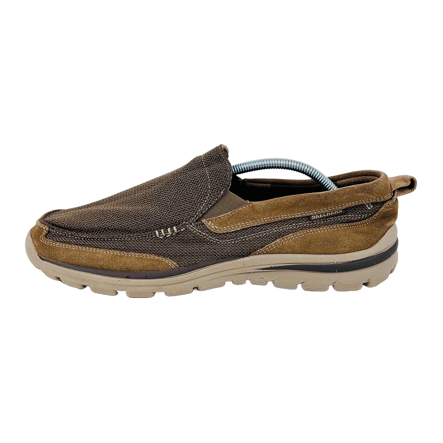 Skechers Relaxed Fit Superior-Milford Shoes (Size 45/45.5) - 64365 LTBR