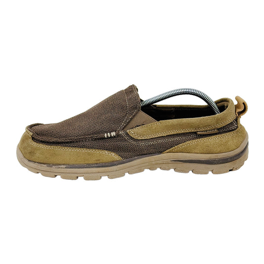 Skechers Relaxed Fit Superior Milford Shoes (Size 45.5) - 64365EWW LTBR