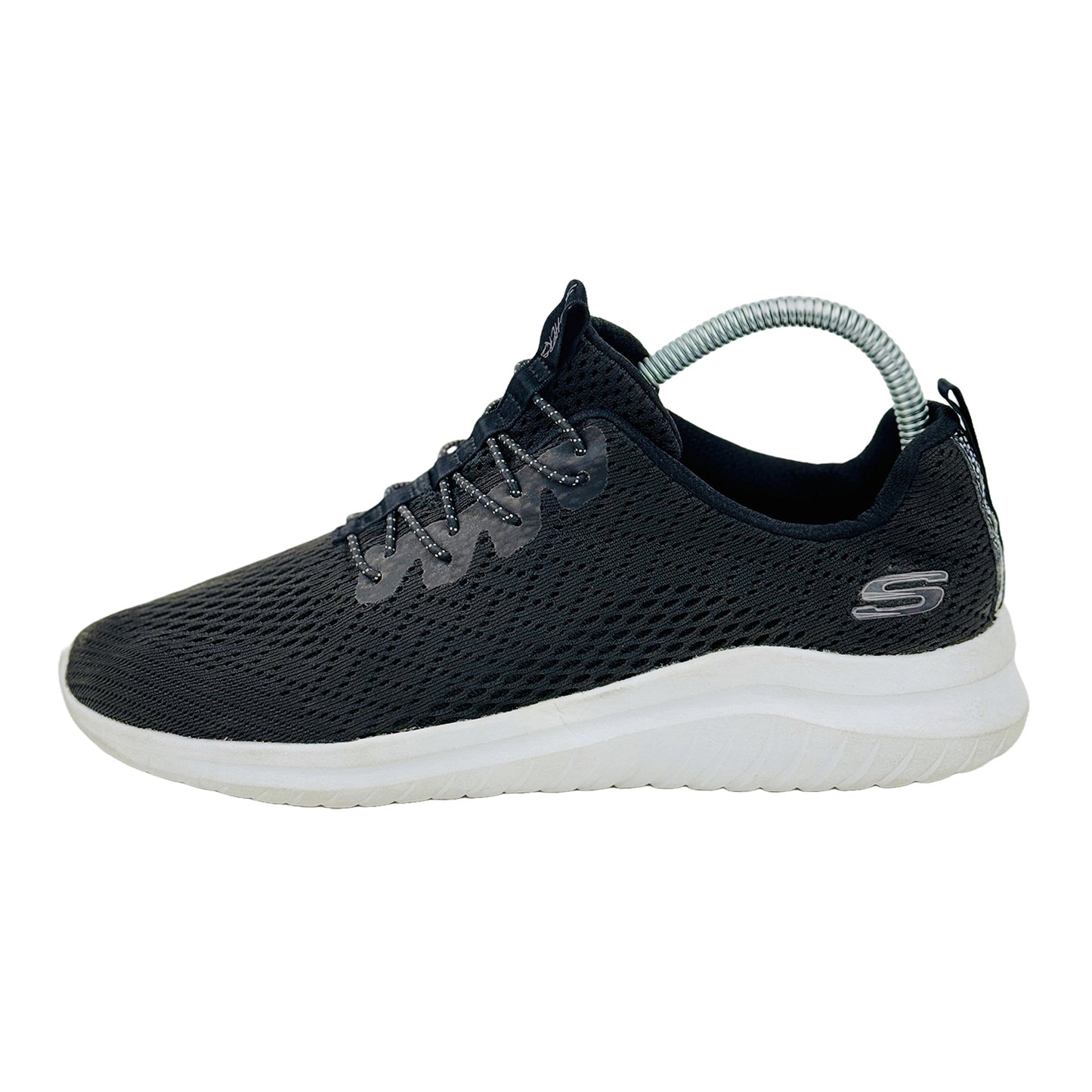 Skechers Ultra Flex Bungee Shoes (Size 37.5) - 12550 BKW