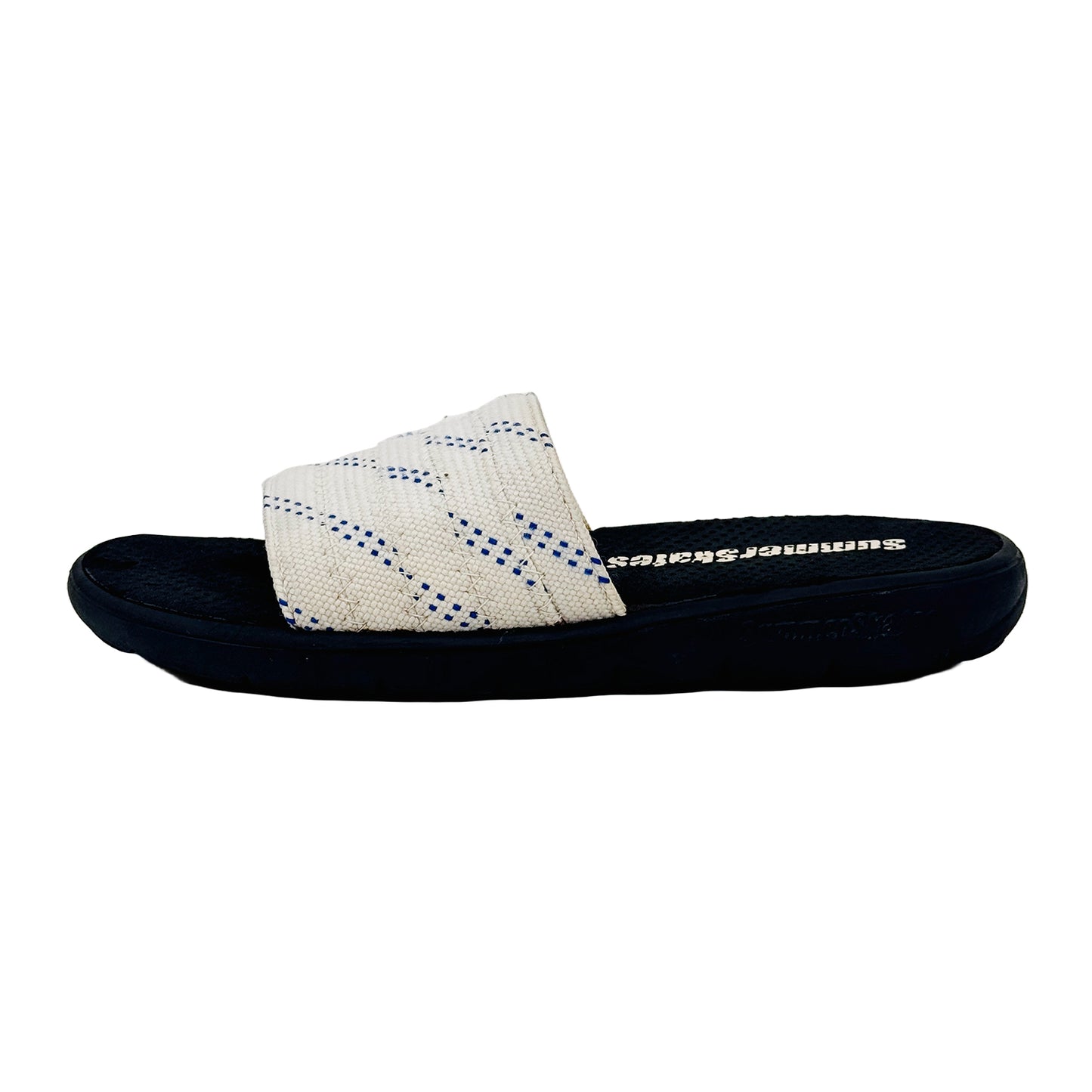 SummerSkates Hockey Black White Slides (Size 37/38)