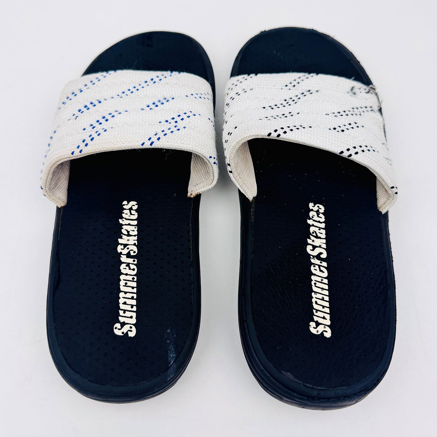 SummerSkates Hockey Black White Slides (Size 37/38)