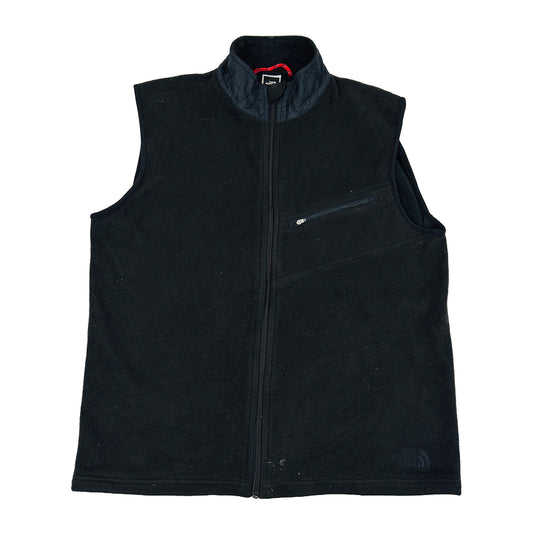 The North Face Men's Fleece Vest Black Jacket (Size Large) - RN 61661