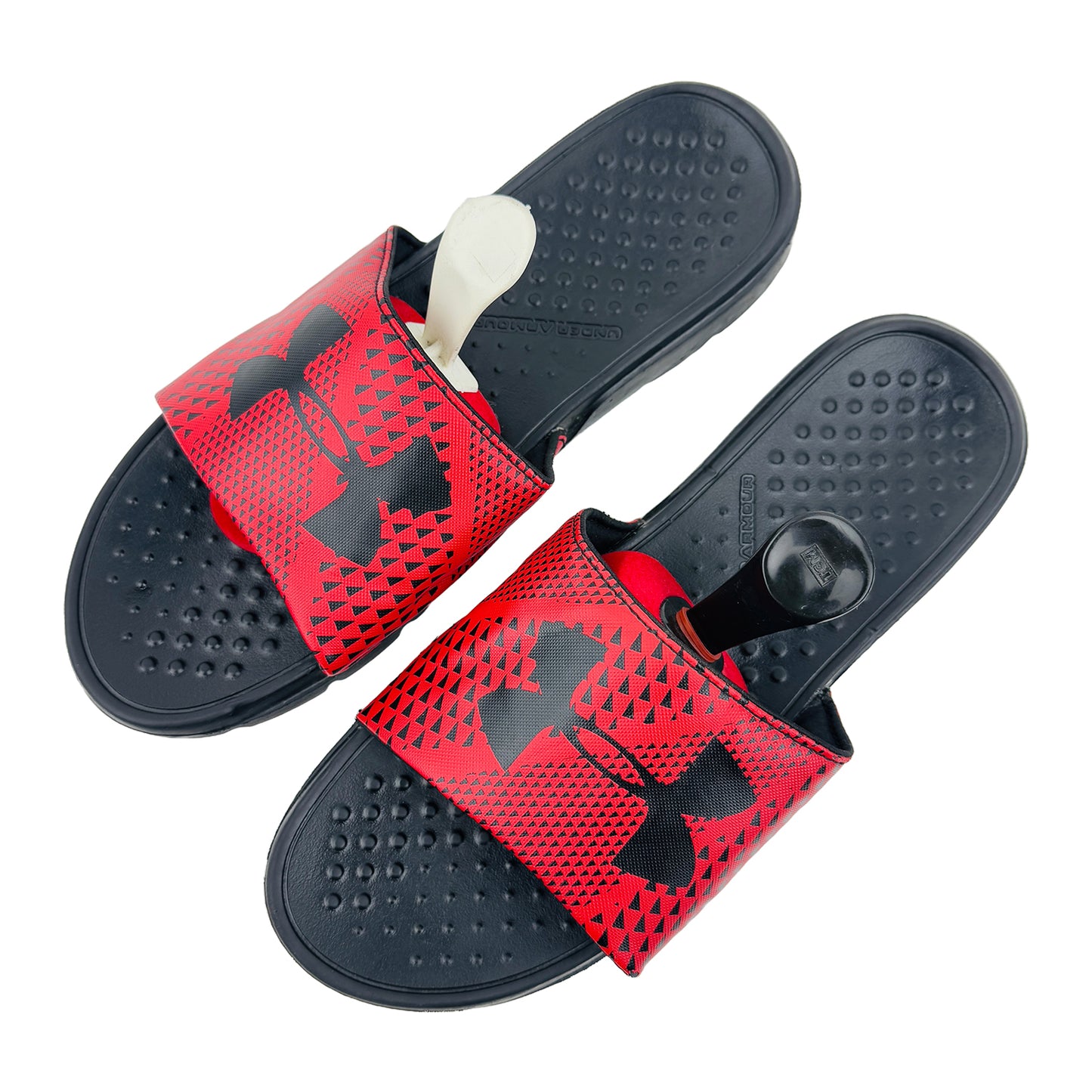 Under Armour Strike Micro Geo Slides (Size 46) - 1287403-002