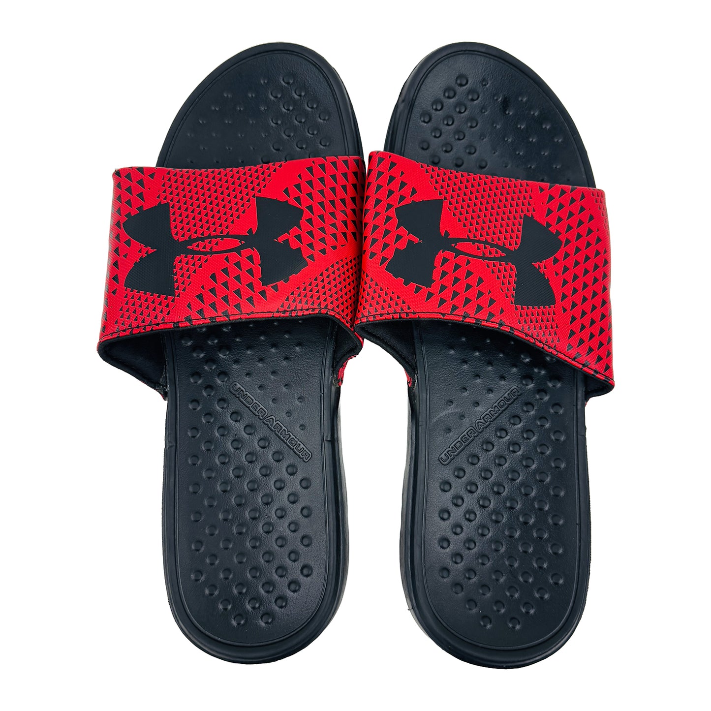 Under Armour Strike Micro Geo Slides (Size 46) - 1287403-002