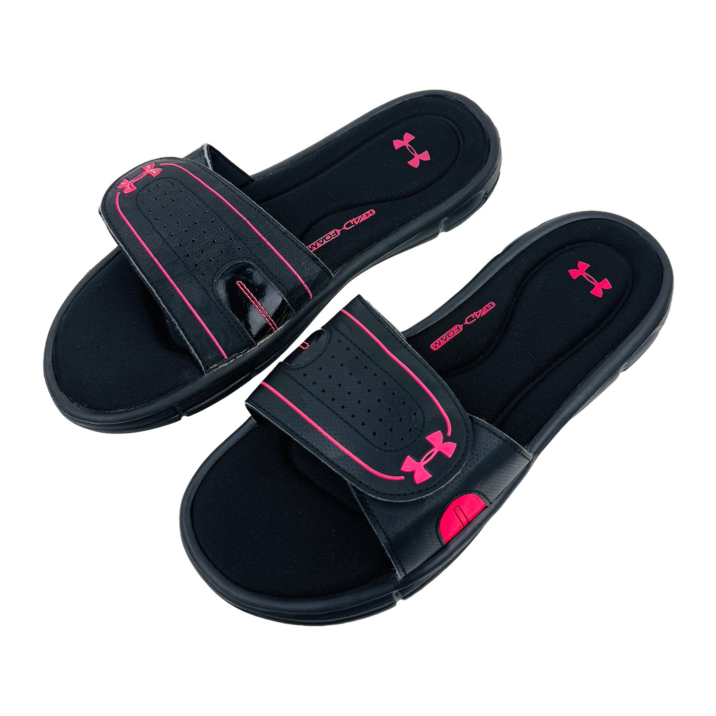 Under Armour Women's Ignite VIII Slides (Size 40.5) - 1287319-006