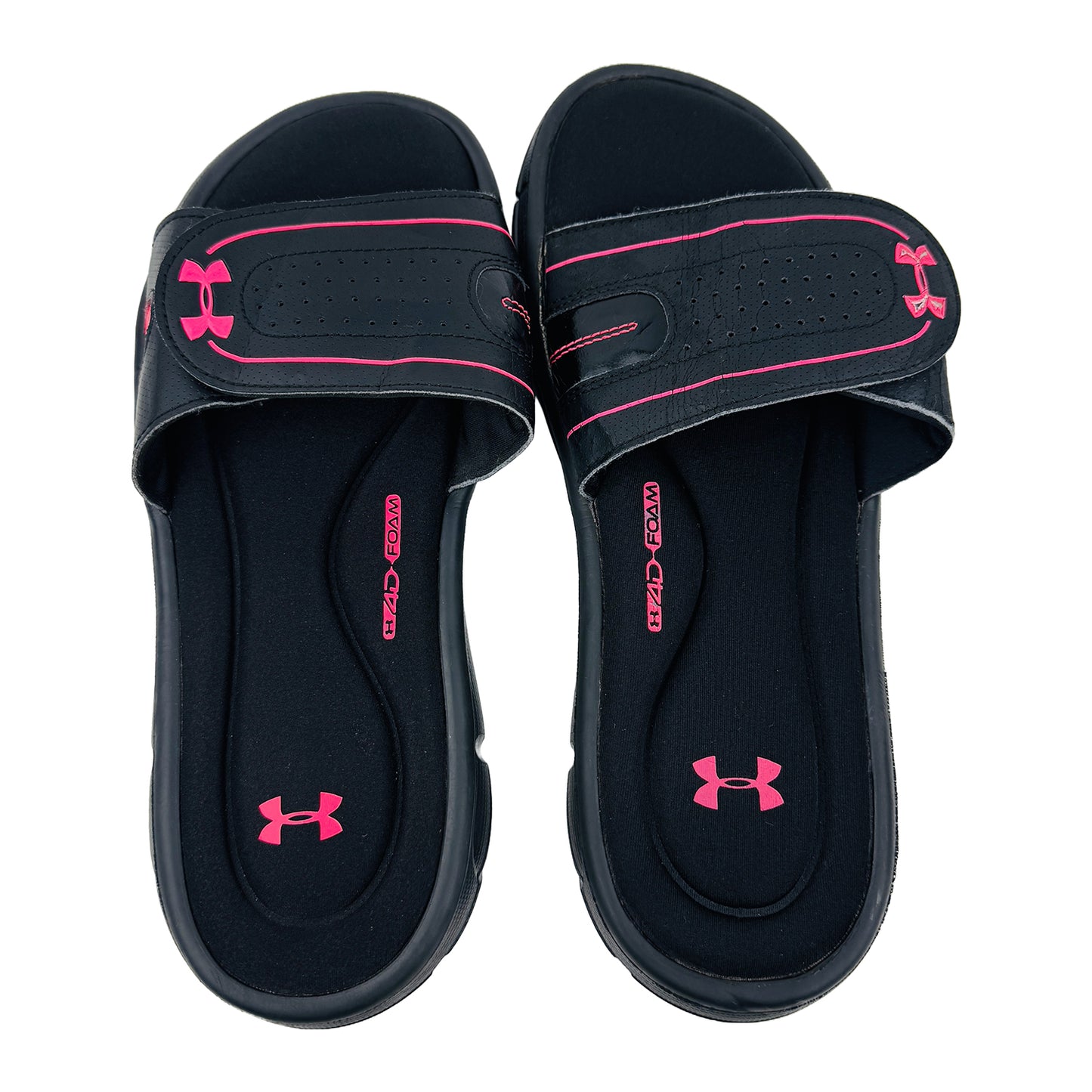 Under Armour Women's Ignite VIII Slides (Size 40.5) - 1287319-006