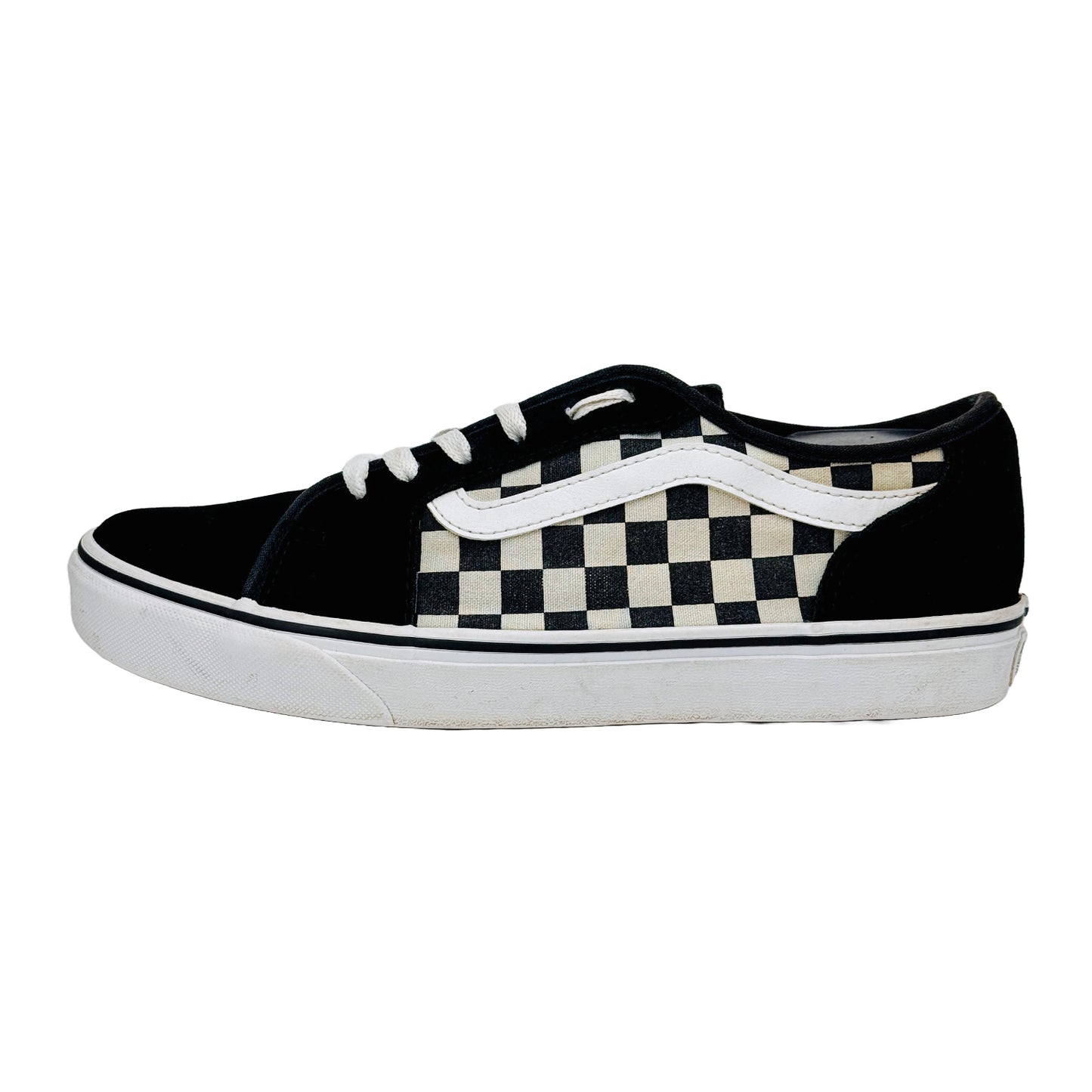 Vans Men's Checkboard Sneaker Shoes (Size 42) -  500714