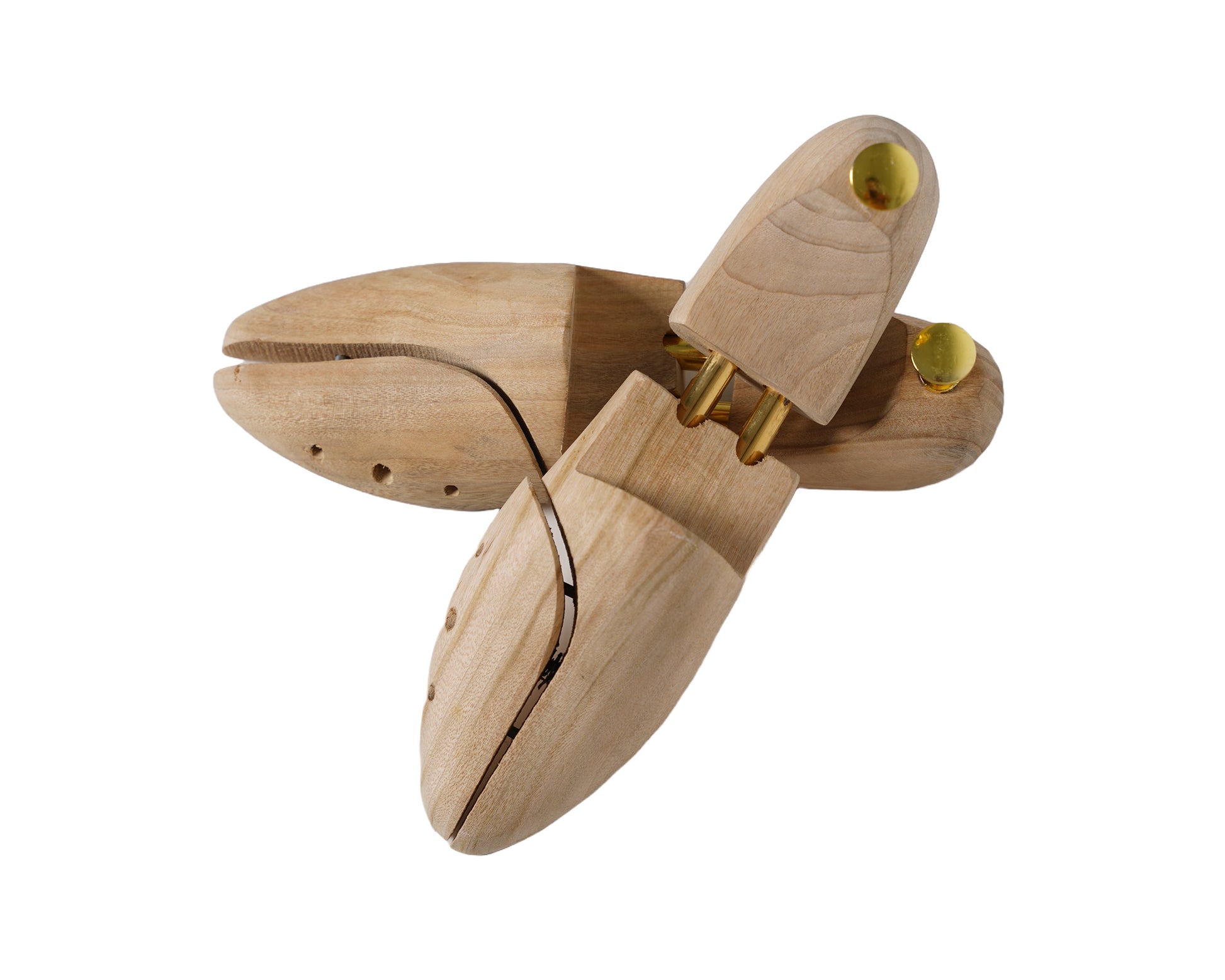 Wooden Shoe Trees in Cross Shape