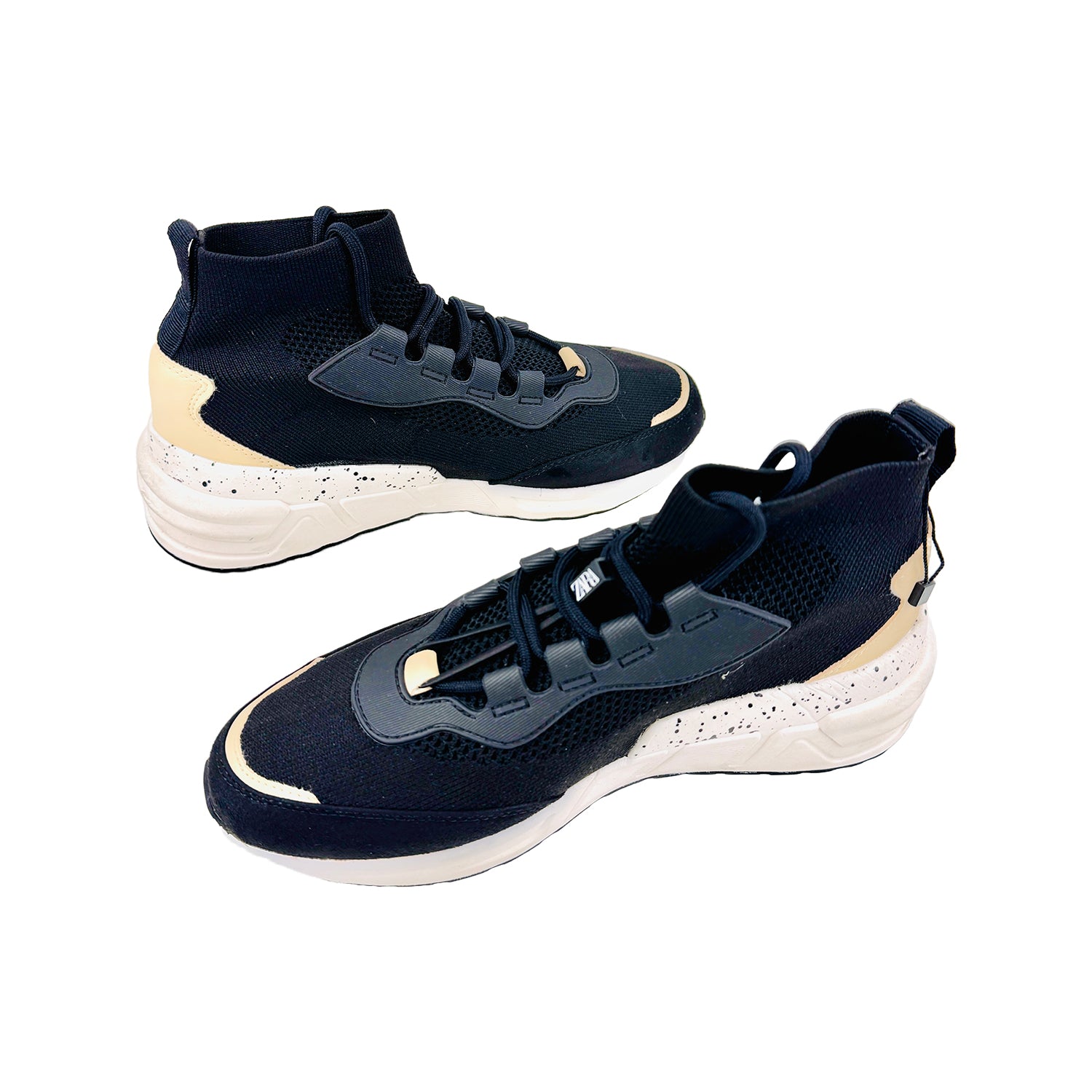 Zara Contrast High Top Shoes 3410/810/040/3157 - Main Image